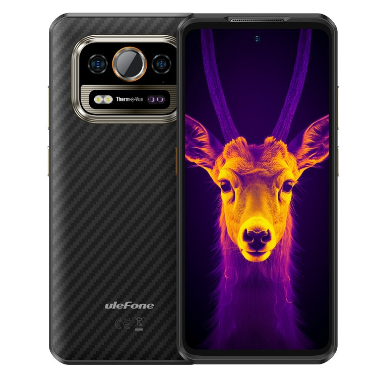 Robustes Ulefone Armor 25T Pro-Telefon, Wärmebildgebung, 6,78 Zoll Android 14 MediaTek Dimensity 6300 Octa Core, Netzwerk: 5G, NFC, 8GB+256GB
