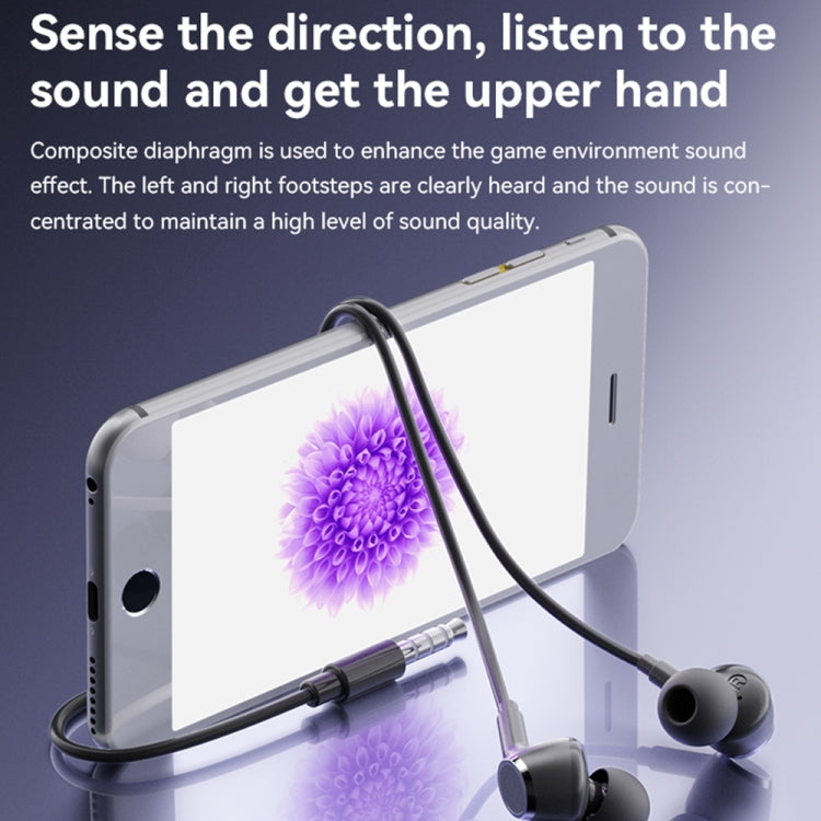 Yesido YH53 3,5 mm In-Ear-Kopfhörer mit Kabel, Länge: 1,2 m, YH53