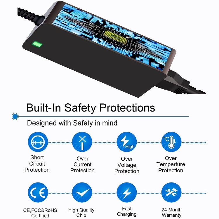 12V 3.33A 40W Laptop Notebook Netzteil für Samsung 2,5 x 0,7