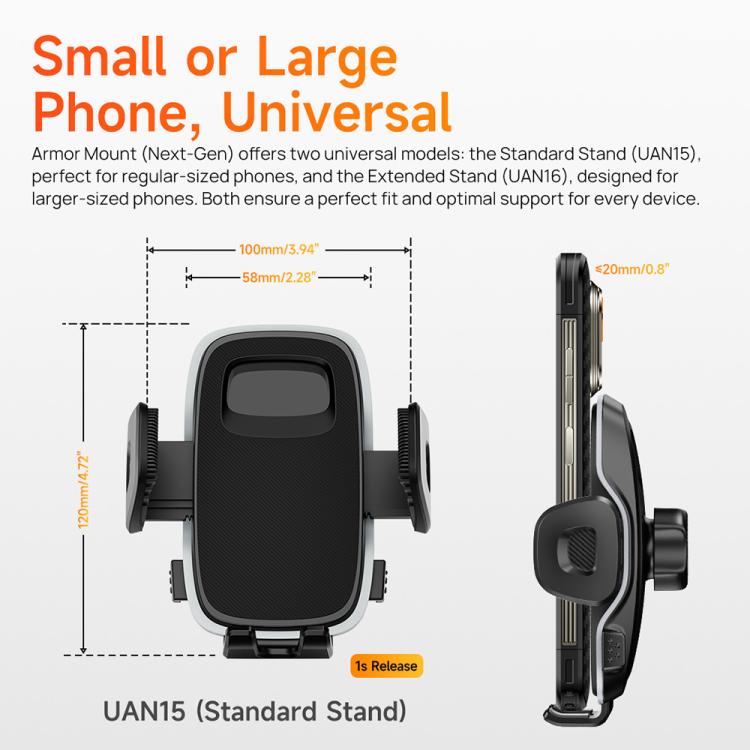 Ulefone UAN15 Armor Mount Auto-/Tisch-Handyhalterung, Standardmodell, UAN15