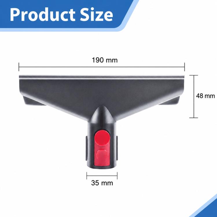 Ersatzteile für Dyson V7 / V8 / V10 / V11 Staubsauger, Wide Flat Nozzle Mattress Brush Head