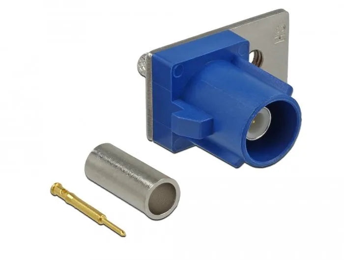 FAKRA C Stecker Federpin zum Crimpen 1 vorgestanztes Loch