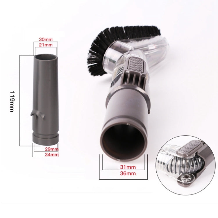 7-teiliges Zubehör für kabellose Haushaltsstaubsauger-Bürstenköpfe für Dyson V6, 7pcs / Set