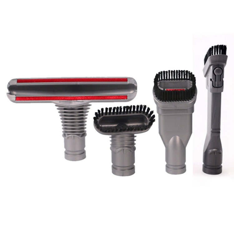 4 PCS Haushalts-Wireless-Staubsauger-Bürstenkopf-Teile-Zubehör für Dyson V6, 4pcs / Set