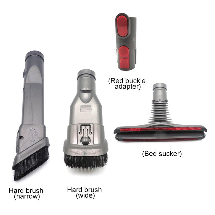 XD999 4-in-1-Handwerkzeug-Ersatzbürsten-Kits D926 D927 D929 D931 für Dyson V6 / V7 / V8 / V9 / V10 Staubsauger, XD999