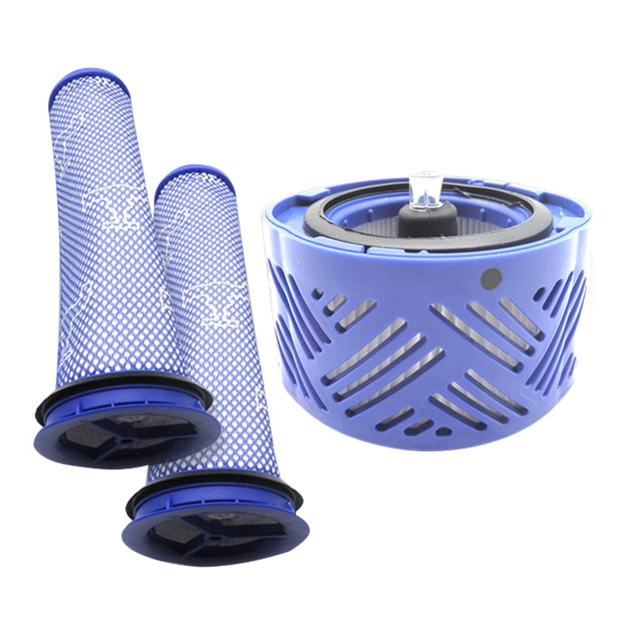XD956 3-in-1-Rückfilterkern + 2 x Vorfilter für Dyson V6 Staubsaugerzubehör, XD956