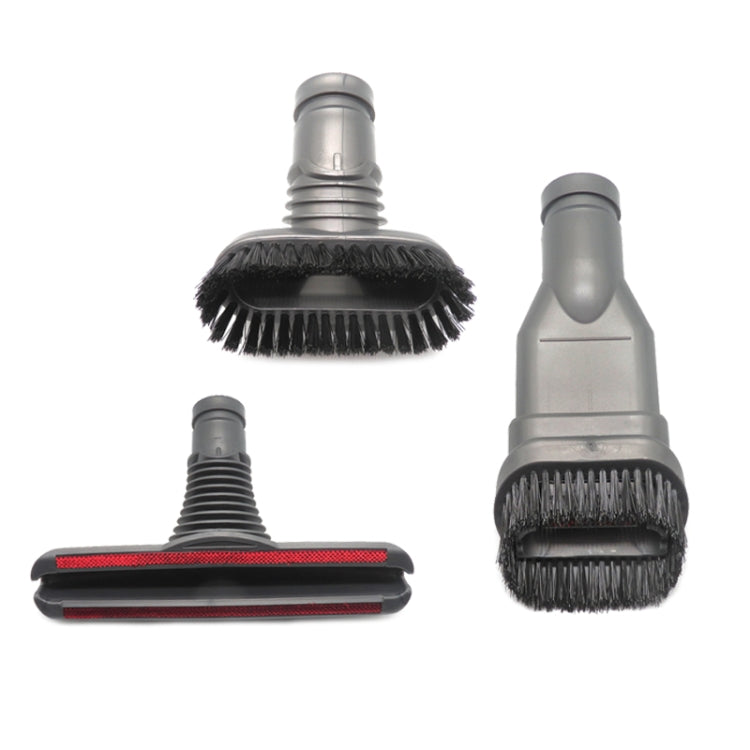 XD969 3-in-1-Rundbürste + steife Bürste + Bettbürste für Dyson-Staubsauger, XD969