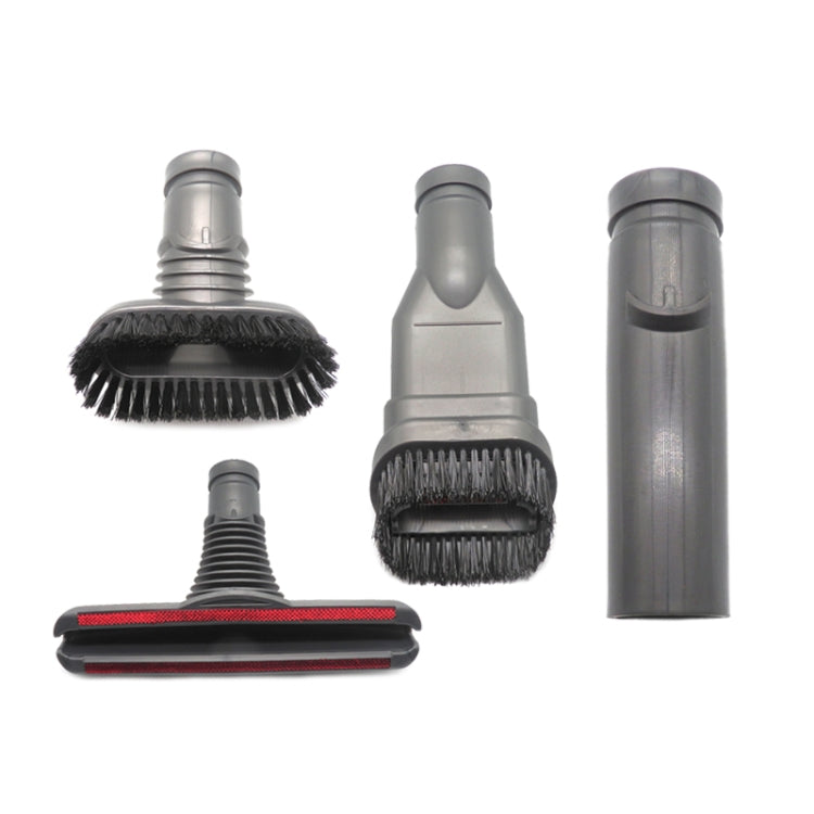 XD973 4-in-1-Rundbürste + steife Bürste + Bettbürste + Anschluss für Dyson-Staubsauger-Teilesätze, XD973