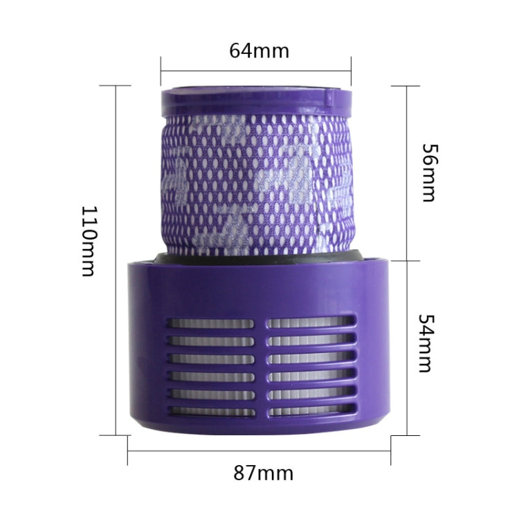 Waschbarer Staubfilter für Dyson V10 Staubsauger, Filter, Hepa-Teile, Zubehör, V10