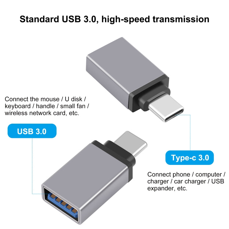 HAWEEL USB-C / Typ-C Stecker auf USB 3.0 Buchse OTG Datenübertragungsadapter