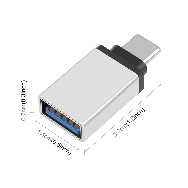 USB-C / Typ-C Stecker auf USB 3.0 Buchse OTG Datenübertragungsadapter