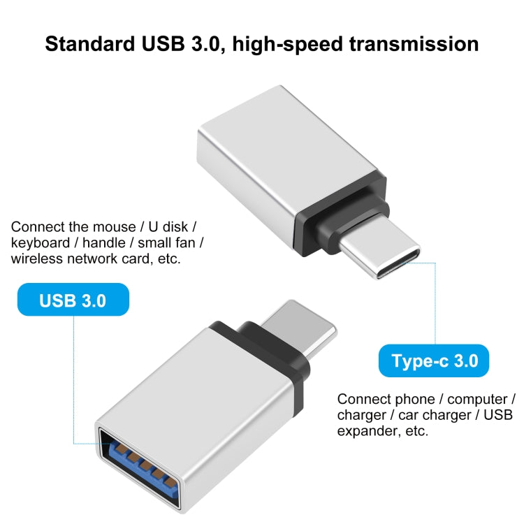USB-C / Typ-C Stecker auf USB 3.0 Buchse OTG Datenübertragungsadapter