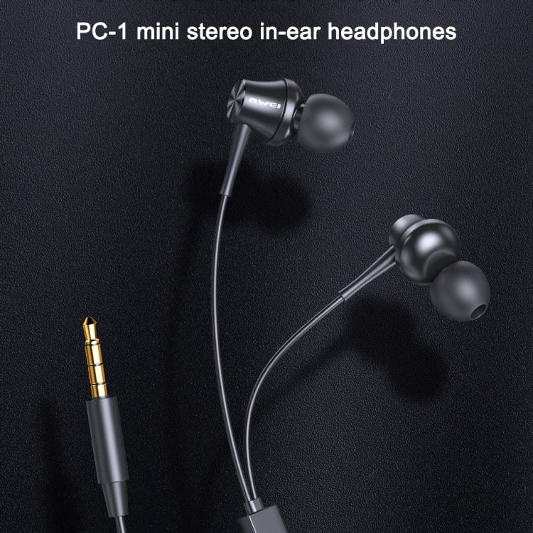awei PC-1 Mini-Stereo-In-Ear-Headset Kopfhörer