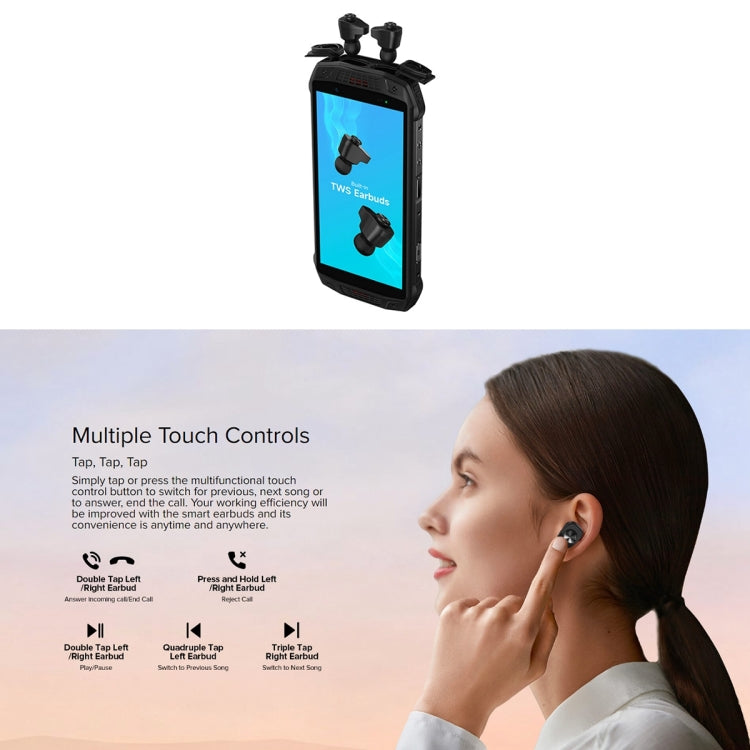 Ersatz Ulefone uBuds TWS Earbuds Kopfhörer für Ulefone Armor 15