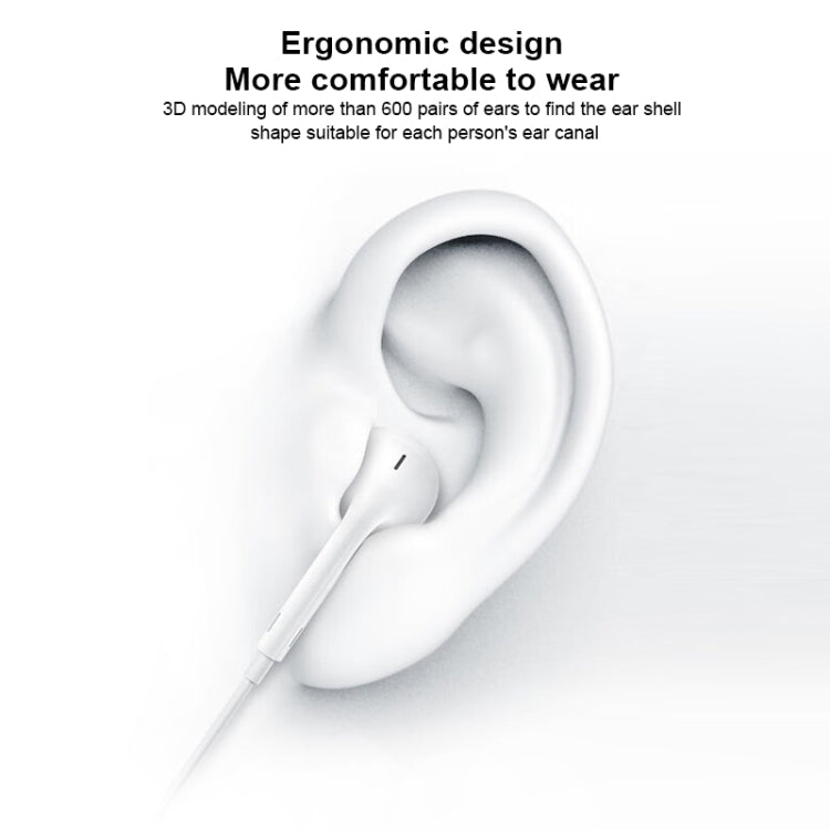 8-polig In-Ear-Kopfhörer der zweiten Generation, Länge: 1,2 m (weiß)