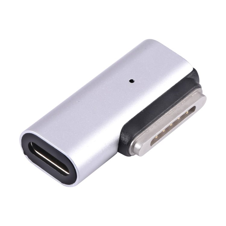 USB-C / Typ-C auf Magsafe 3 PD Schnellladeadapter (Silber)