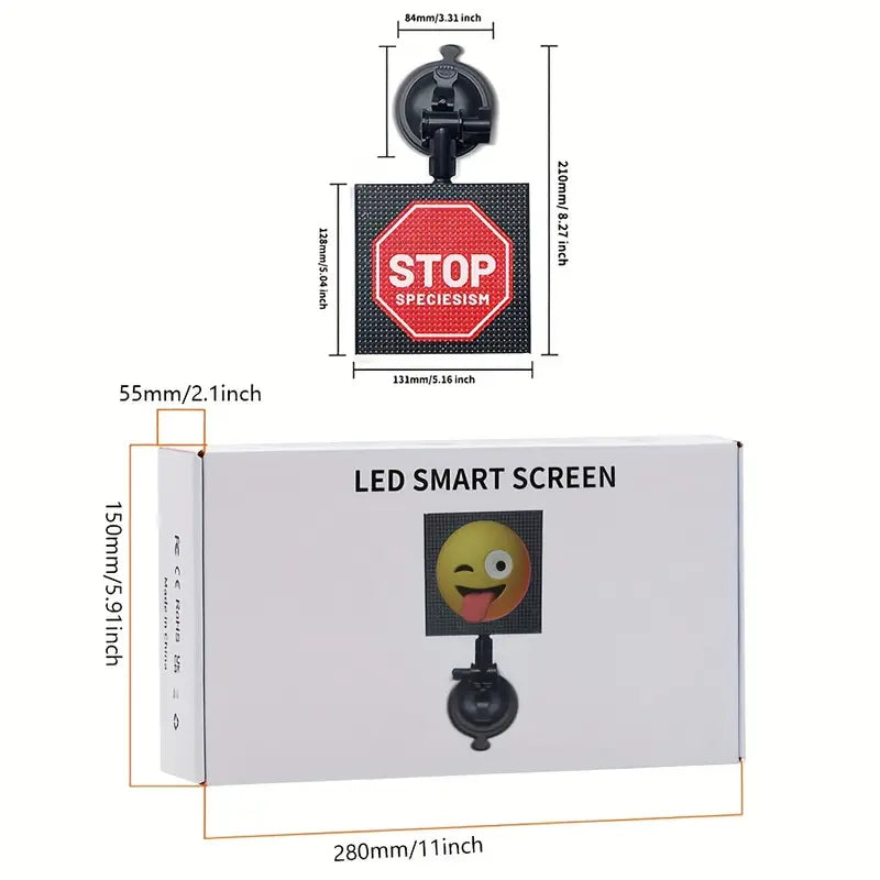 LED-Pixel-Display-Smart-Screen, Programmierbare LED-Bildschirmbeleuchtung