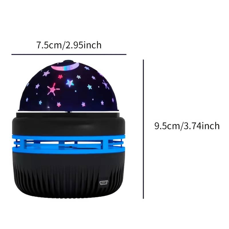 LED-Mini-Sternlicht, Magische Kugel, 5 W, Star Master Dream, Rotierende Projektionslampe