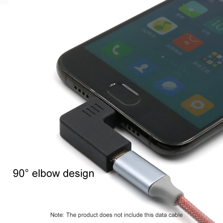 Winkel-USB-C / Typ-C-Buchse zu USB-C / Typ-C-Steckeradapter