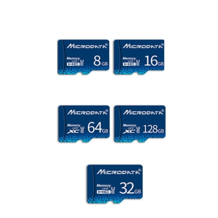 MICRODATA 16/32/64/128GB U3 Blue TF (Micro SD) -Speicherkarte