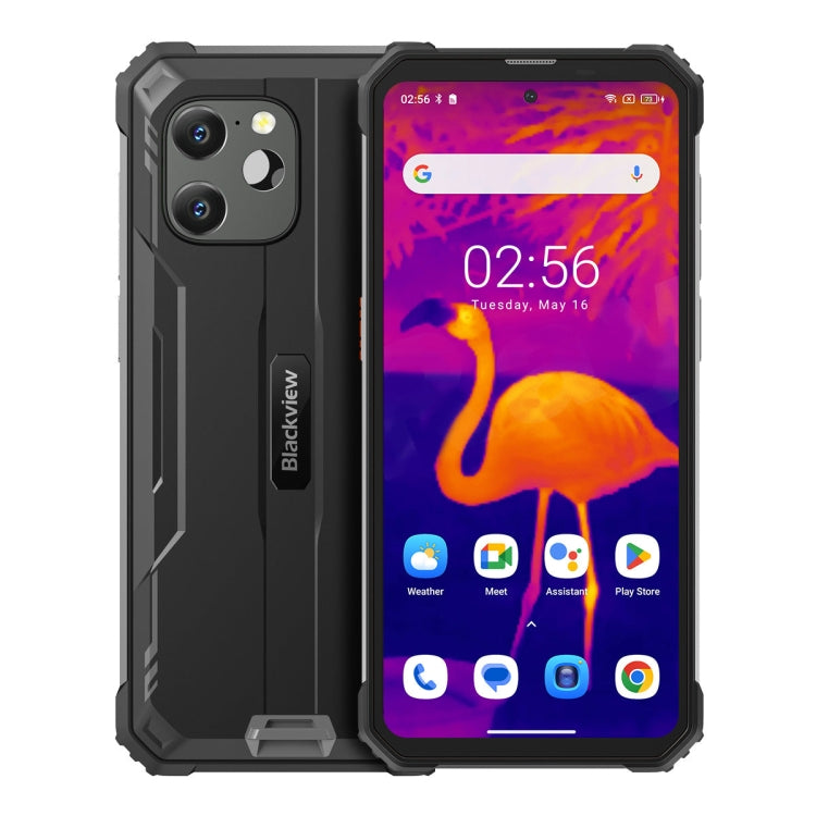 IP68/IP69 wasserdicht, staubdicht, stoßfest, Gesichts- und Fingerabdruckerkennung, 6,5 Zoll Android 13 MediaTek Helio P90 MT6779 Octa Core bis zu 2,2 GHz, NFC, OTG, Netzwerk: 4G, BV8900