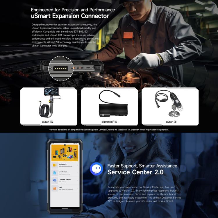 Ulefone Armor 34+, 16GB+512GB, Night Vision, IP68/IP69K, 6.95 inch Android 15 MediaTek Dimensity 7400X Octa Core