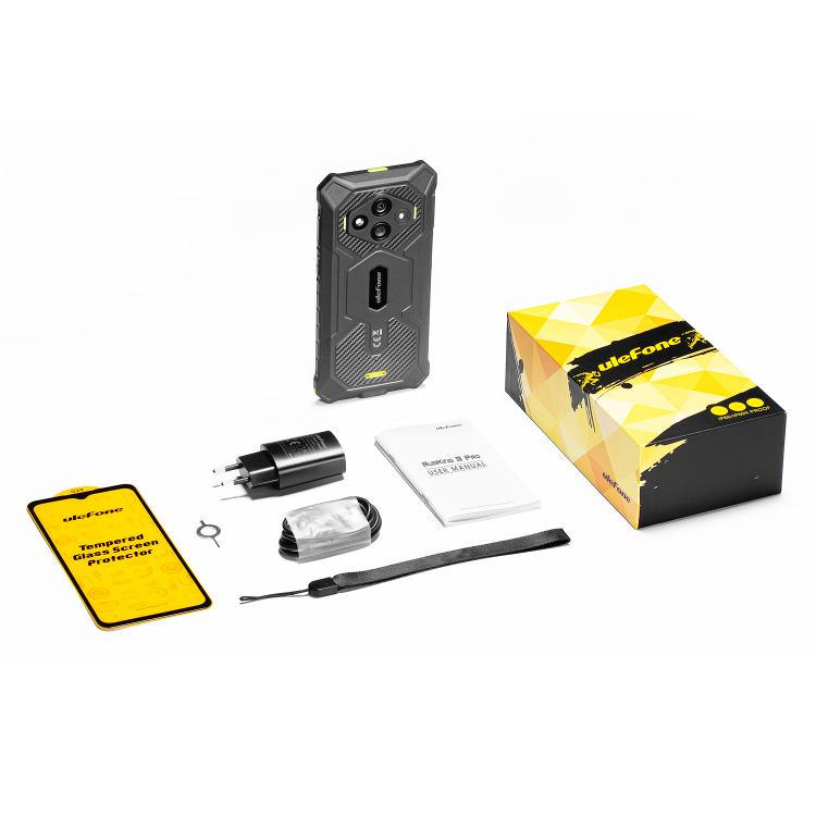 Ulefone RugKing 3 Pro, 8GB+128GB, IP68/IP69K, 6.56" Android 15 Unisoc T7250 Octa Core