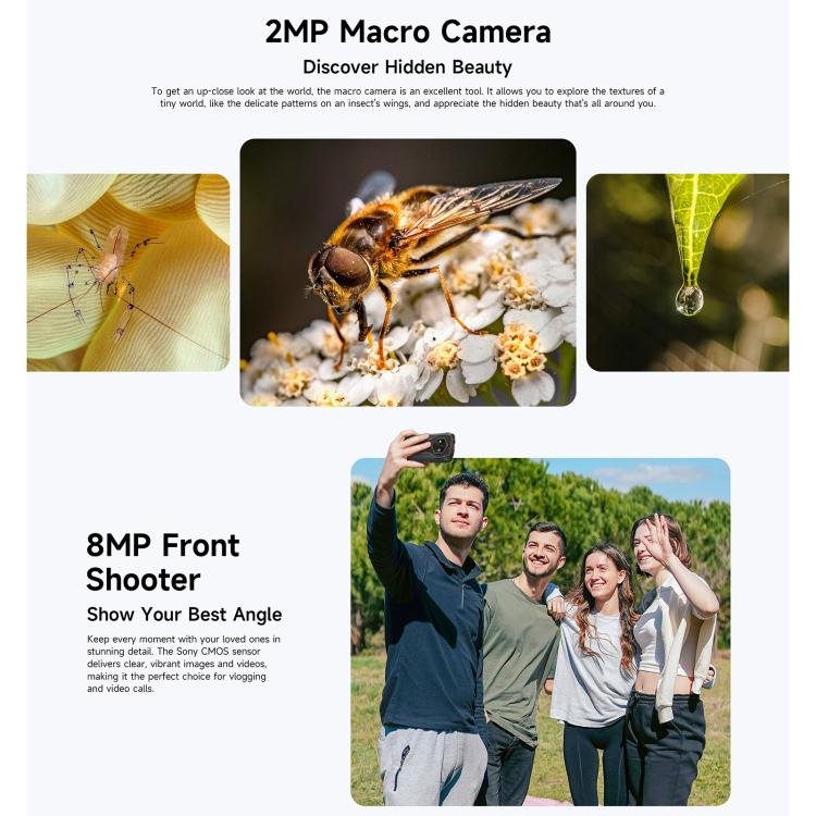 Ulefone RugKing 4 Pro, 8GB+256GB, IP68/IP69K, 6.56" Android 15 Unisoc T7250 Octa Core