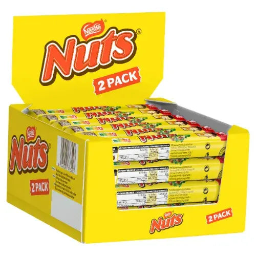 Nuts 2er Pack 2x30g Der Nougat Riegel