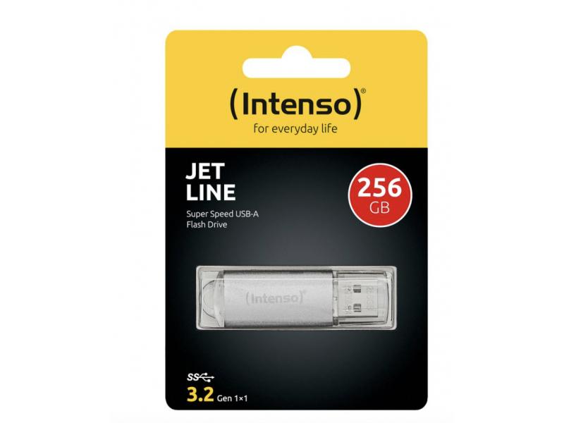 Intenso Jet Line Aluminium 256GB USB Flash Drive 3.2 Gen