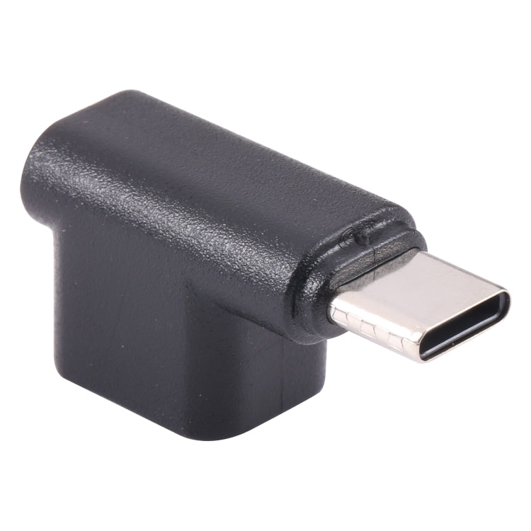 USB-C/Typ-C-Stecker auf Dual-Typ-C-Buchse, 90-Grad-Winkeladapter