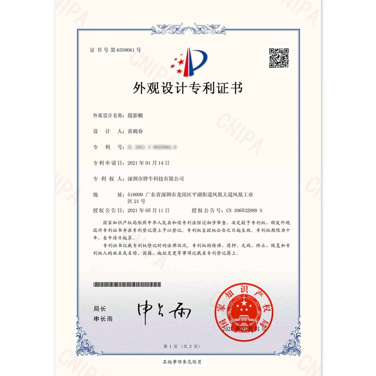 PULUZ 30 cm faltbares, hohes 97 CRI-Ringlicht, Fotobeleuchtung, Studio-Aufnahmezelt