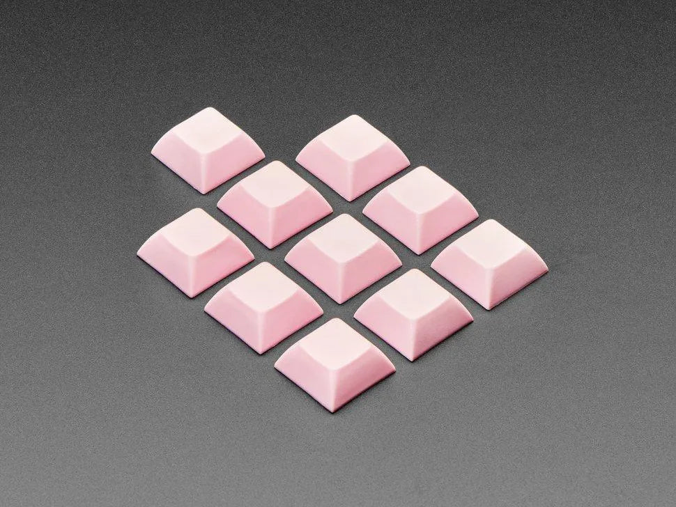 Pinke DSA Keycaps, 10er-Pack – Ansicht 1