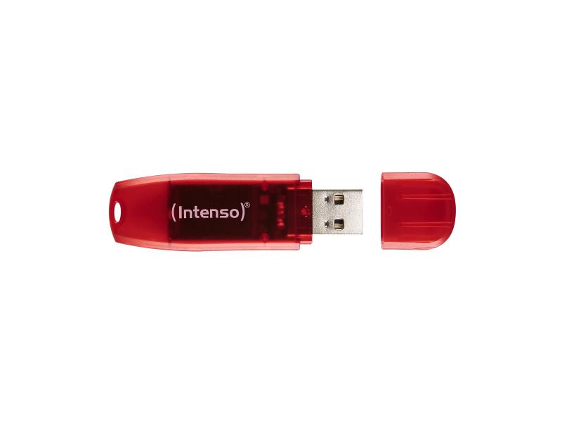 Intenso USB Flash Drive Rainbow Line 128GB Rot
