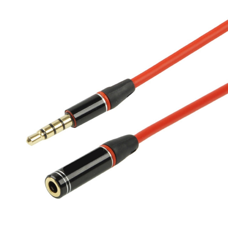 Aux -Audiokabel 3,5mm 1.2 für Kopfhörer & MP3 Player Rot