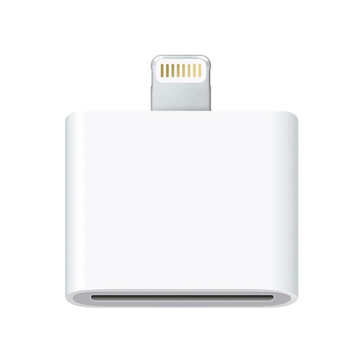 8-Pin-auf-30-Pin-Adapter (weiß) für Apple Geräte
