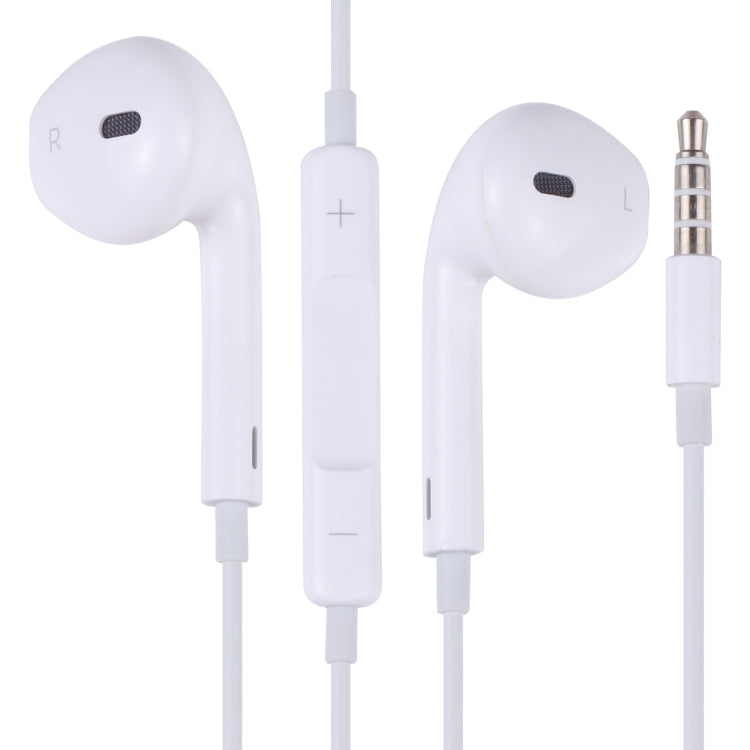 Earpods Kabel -Kopfhörer mit Lautstärkekontrolle & Mikrofon (weiß oder schwarz)