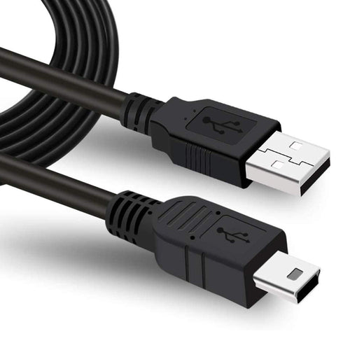 USB 2.0 AM zu Mini 5-poligem USB-Kabel, Länge: 1,5 m (schwarz)