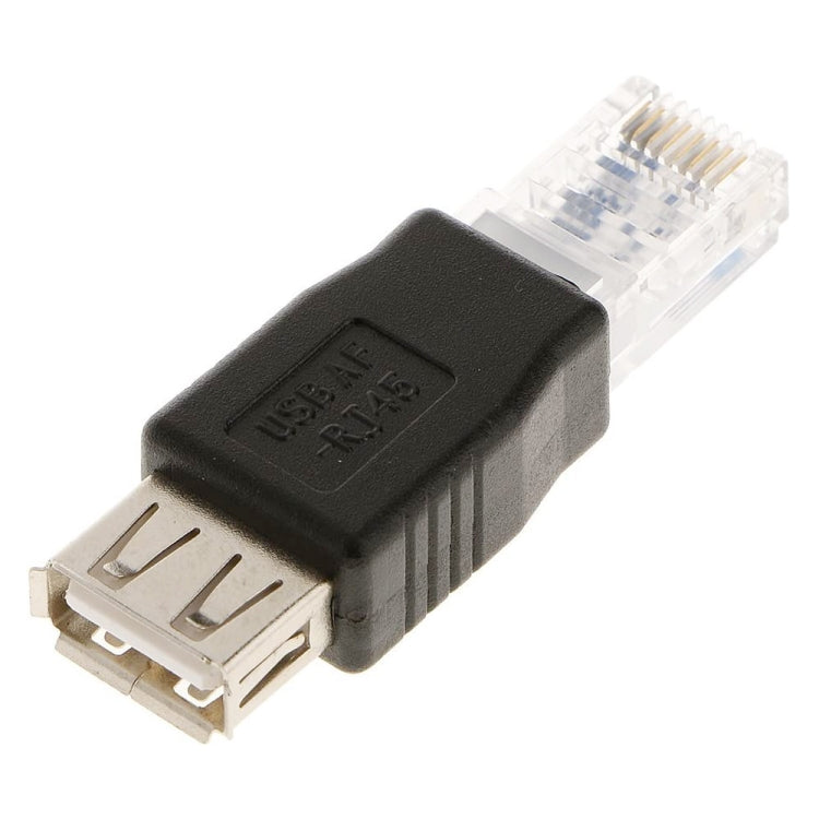 RJ45-Stecker auf USB-AF-Adapter