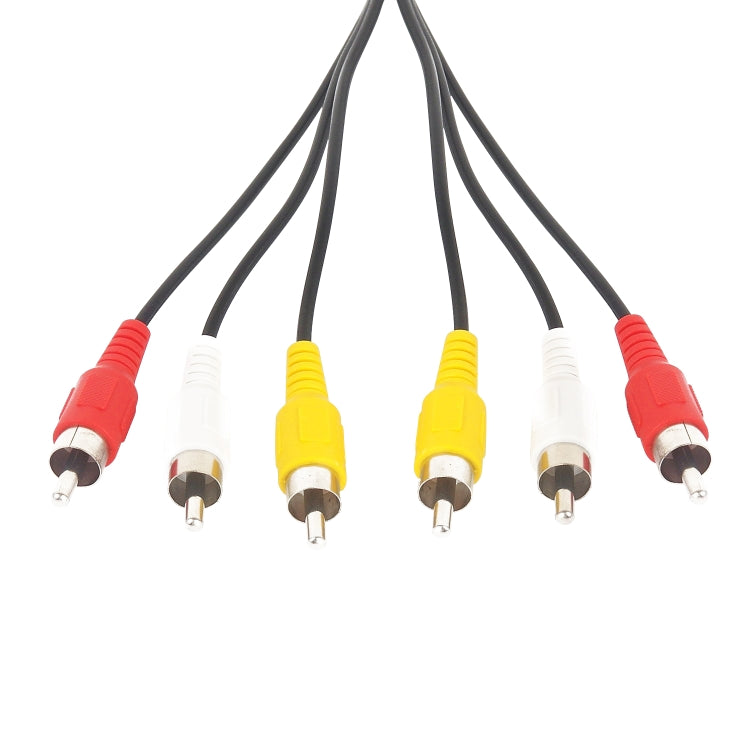 Hochwertiges Audio-Video-Stereo-RCA-AV-Kabel, Länge: 3 m