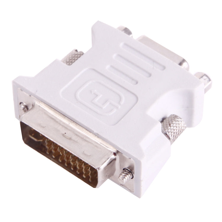 DVI-I-Dual-Link-Stecker mit 24 + 5 bis 15-Pol VGA-Videomonitor-Adapterkonverter