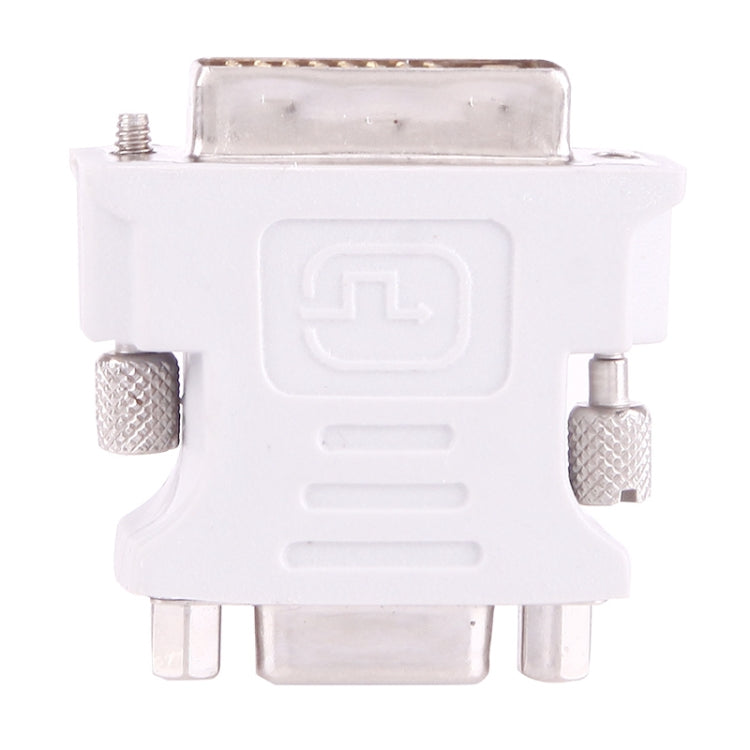 DVI-I-Dual-Link-Stecker mit 24 + 5 bis 15-Pol VGA-Videomonitor-Adapterkonverter