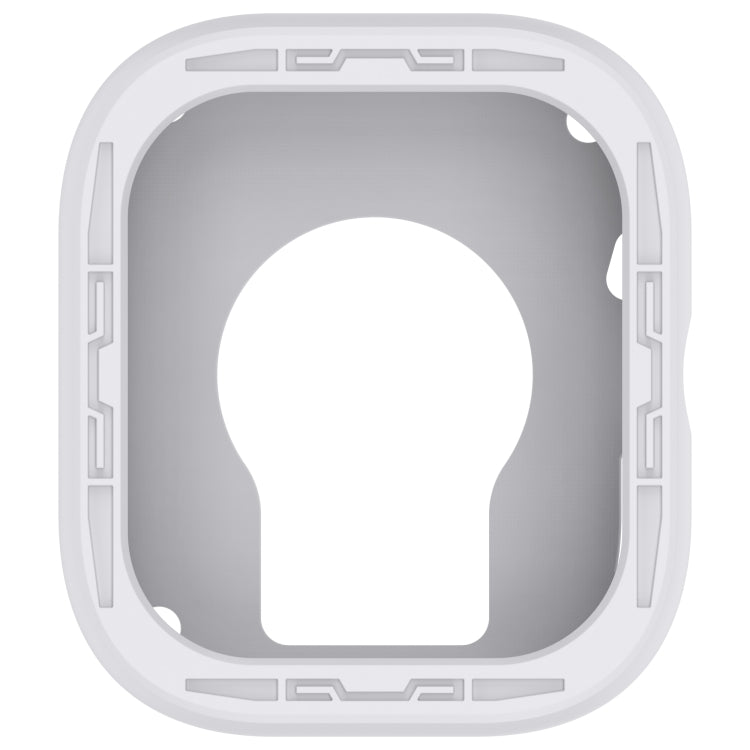 Für Redmi Watch Silikon-Uhrenschutzhülle (Kokosnussgrau)