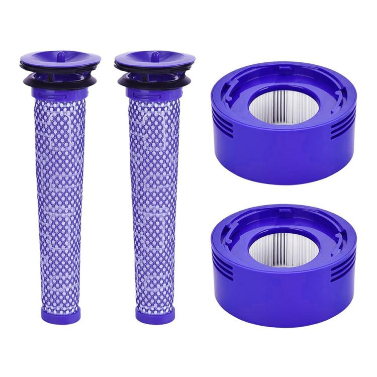 JUNSUNMAY Vor- und Nachfilter als Ersatz für Dyson V8 / V7 Staubsauger, 2 in 1, 4 in 1