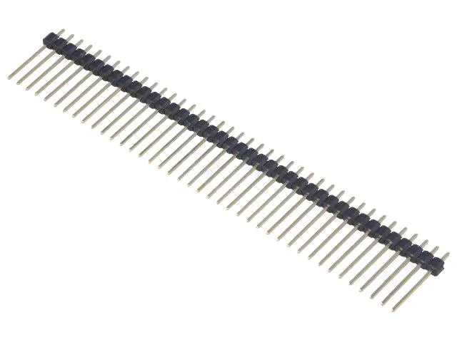 Stiftleiste, 18 mm, 40-polig, RM 2,54, gerade