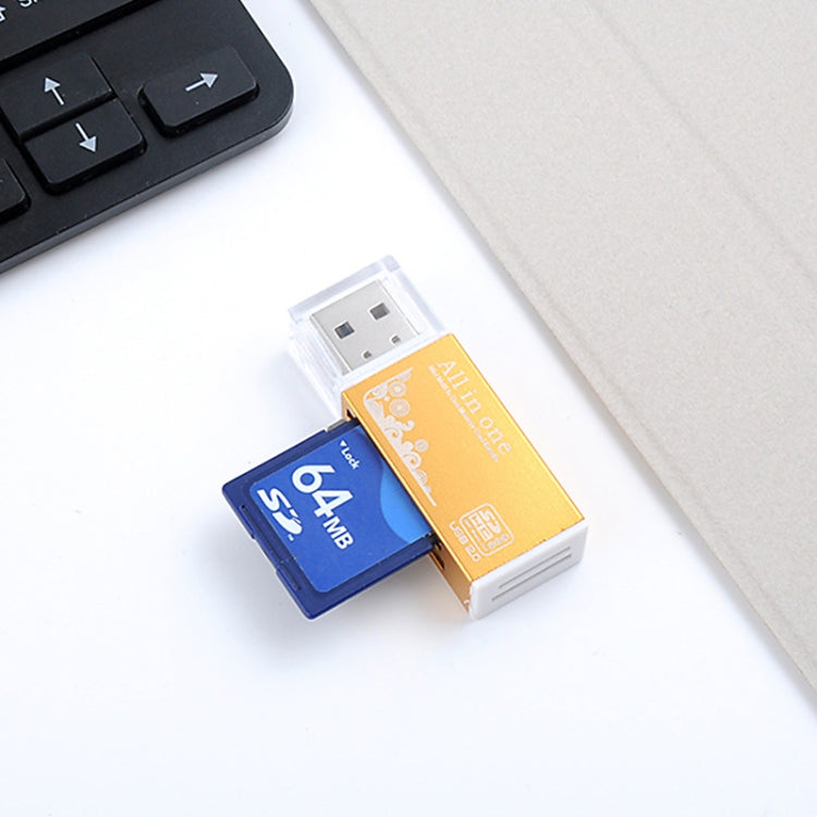 Multi in 1 SD Card Reader für Memory Stick Pro Duo Micro SD,TF,M2,MMC,SDHC MS Card