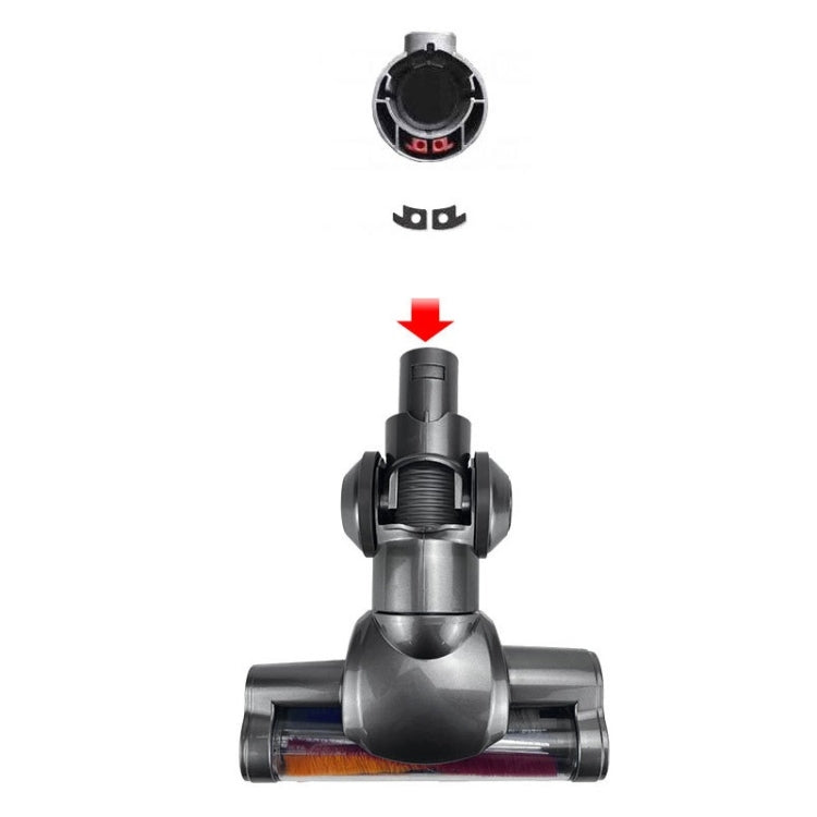 Elektrischer Bürstenkopf für Staubsauger für Dyson V6 DC44/45/58/59/62/74, For Dyson V6 DC44/45/58/59/62/74
