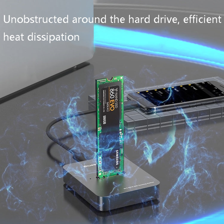 M.2 NGFF / NVME Solid State Drive Bottom USB3.1 Notebook Externe SSD, SD01 (M.2 SATA Protocol), SD02 (M.2 NVME Protocol)