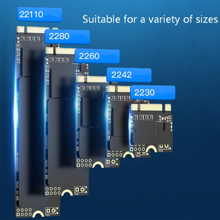 M.2 NGFF / NVME Solid State Drive Bottom USB3.1 Notebook Externe SSD, SD01 (M.2 SATA Protocol), SD02 (M.2 NVME Protocol)