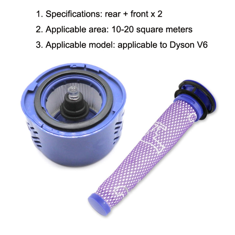 Filterzubehör für Dyson V6, 3 in 1